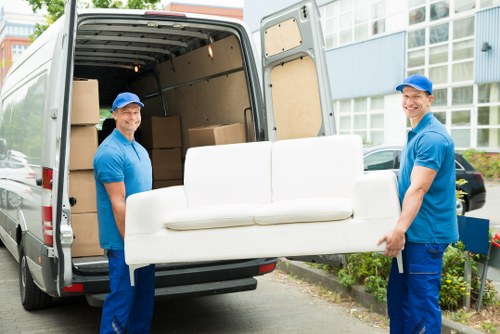 Local man and van helping with a move in St Johns Wood