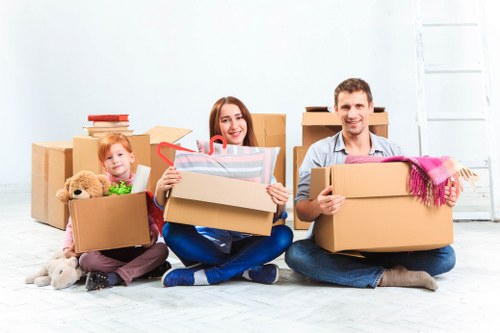 Professional packing service for a St Johns Wood home move
