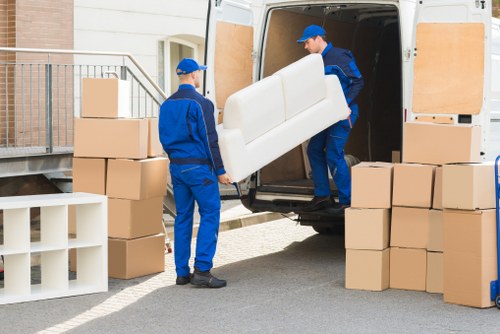 Local moving team providing transport across St Johns Wood