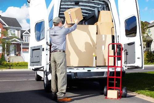 Recycling and sustainability operations for St Johns Wood removals