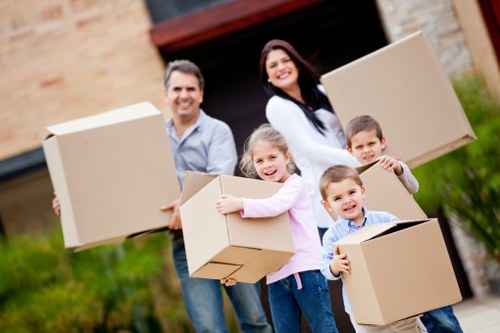 Moving day logistics for a flat removal with lift and parking planning in St Johns Wood