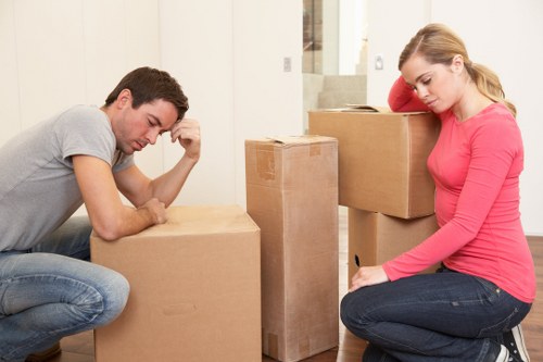 Local removals van ready for urgent house move in St Johns Wood