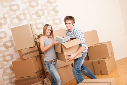Business and household storage arrangements in St Johns Wood