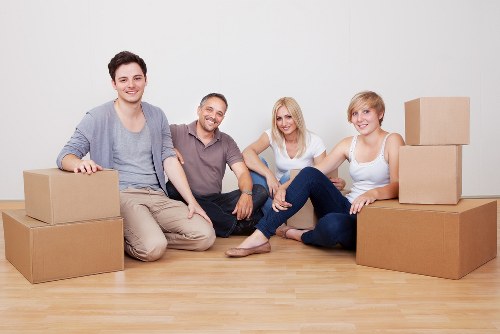 Packing and preparation for a removal in St Johns Wood
