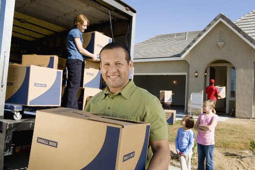 Local moving van for apartment and furniture transport in St Johns Wood